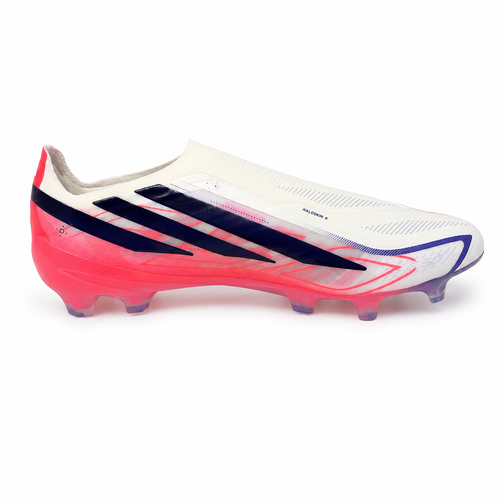 ADIDAS F50 HYPERFAST ELITE LL FG CHAOS VS CONTROL BLANC